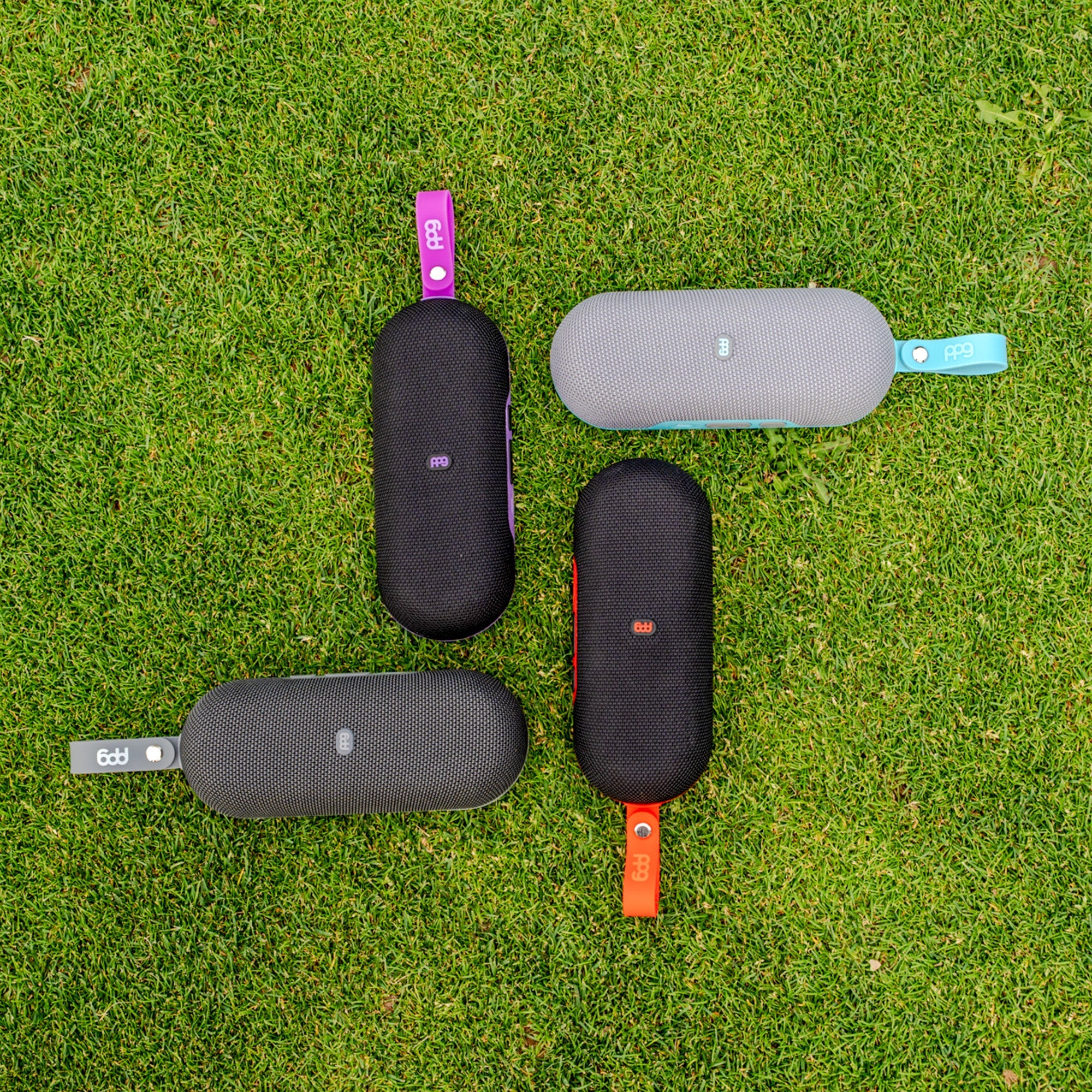 PPG A2 SLIM GPS Golf Speaker Powered by Golf Logix - Gray