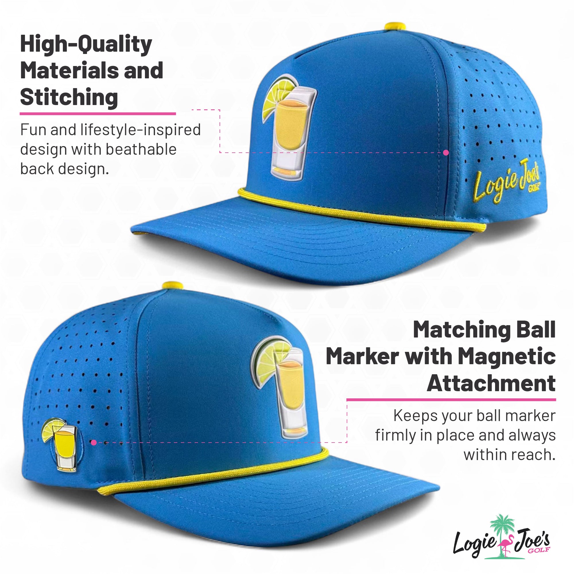 Shark Bite Golf Hat