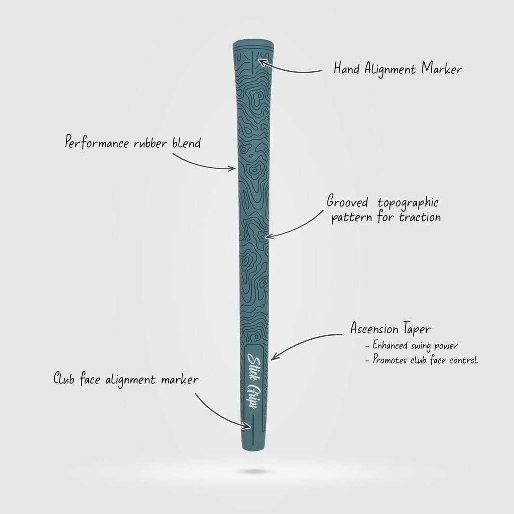 Stick Grips Topo Golf Grip – Standard & Midsize