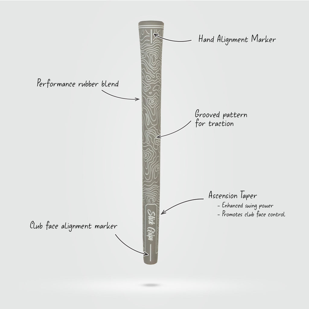 Stick Grips Topo Golf Grip – Standard & Midsize