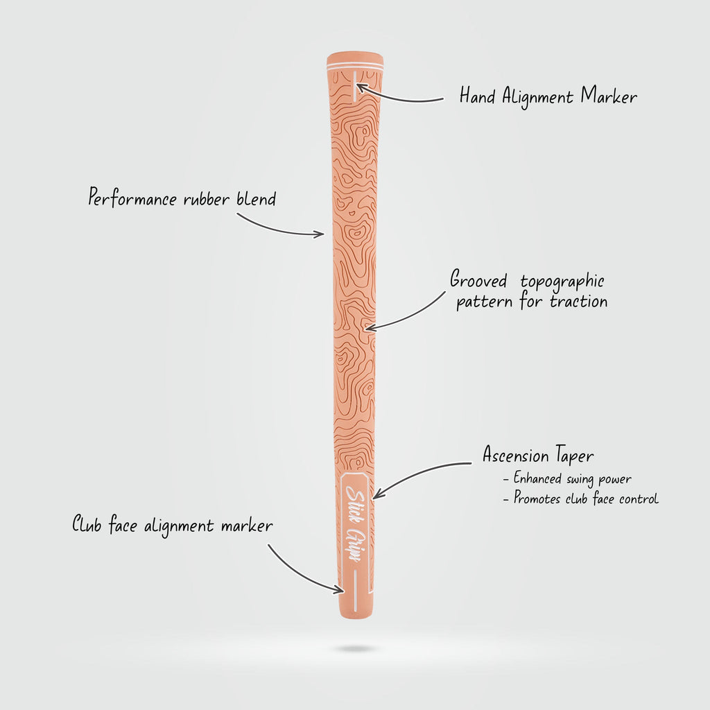 Stick Grips Topo Golf Grip – Standard & Midsize