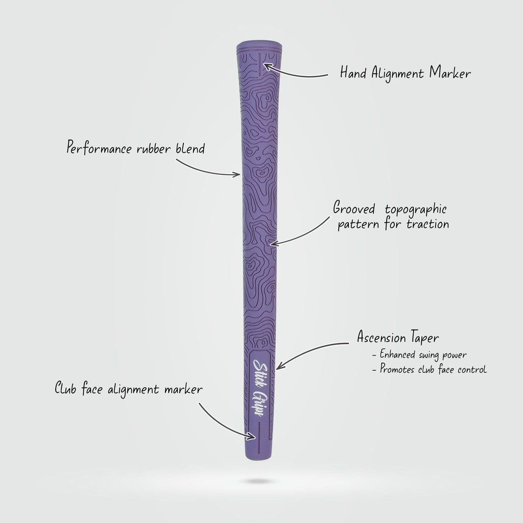 Stick Grips Topo Golf Grip – Standard & Midsize